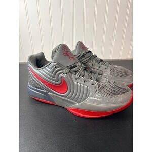Nike Ja 2 Nightmare Grey Red Kids Basketball Shoes FZ7304-001 Size 6Y Mens 6